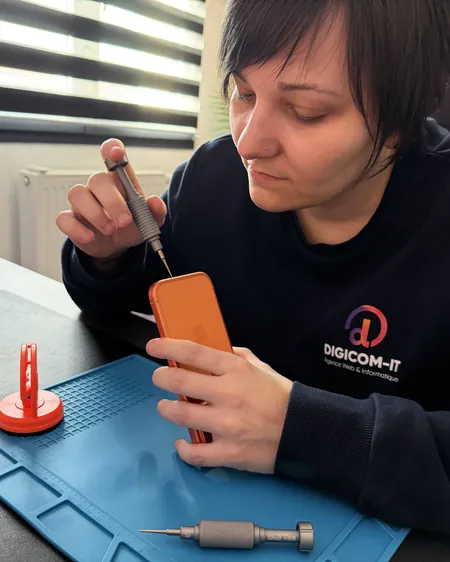 Morgane Pierard, associée et ingénieure informatique chez DIGICOM-IT